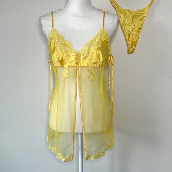 Y2K Victoria’s Secret Silk Slip Set